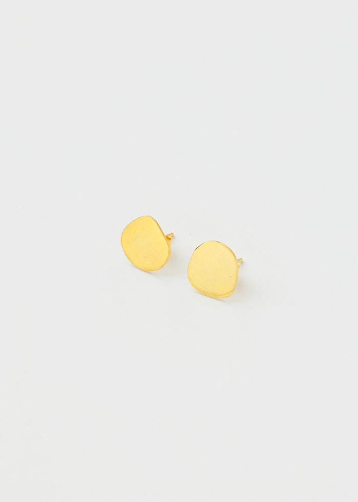 18kt Gold Vermeil PSTM Afghanistan Nosheen Studs