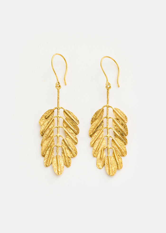18kt Gold Vermeil PSTM Afghanistan Small Bumi Earrings