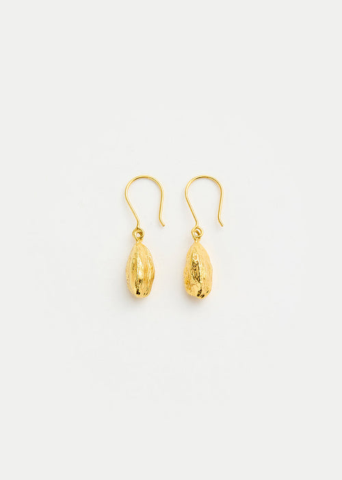 18kt Gold Vermeil PSTM Afghanistan Zarmina Seed Drop Earrings product image