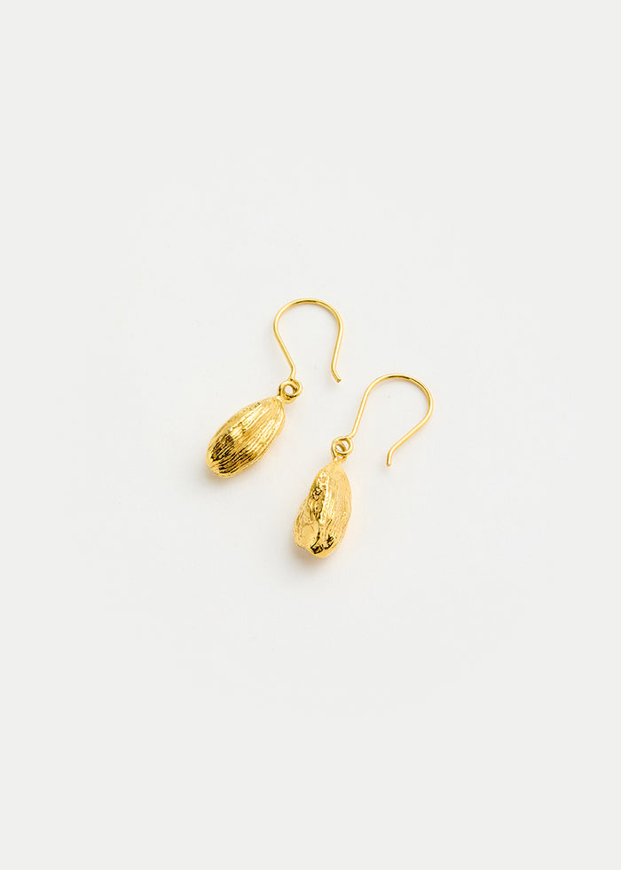 18kt Gold Vermeil PSTM Afghanistan Zarmina Seed Drop Earrings product image 2