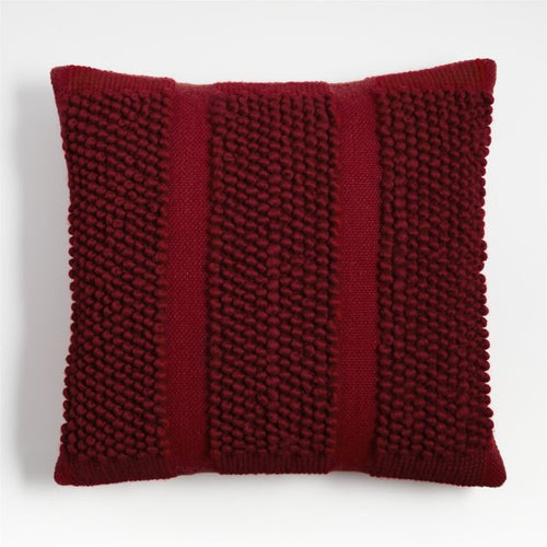 23'' Bubble Wool Mer Red Piece