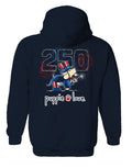 250TH FIREWORKS PUP, ADULT HOODIE PUPPIE LOVE