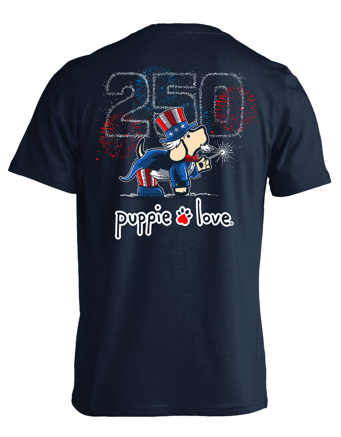 250TH FIREWORKS PUP PUPPIE LOVE