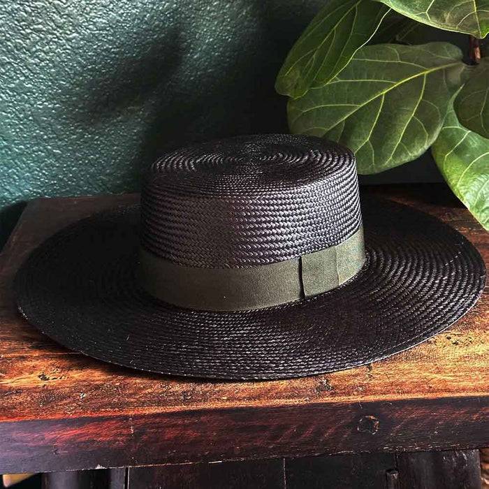 3-regions-trading-Panama-Bolero-Hat-blk-olive