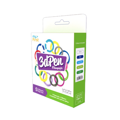 3dPen Make Filament Refill | PCL 5 Colors