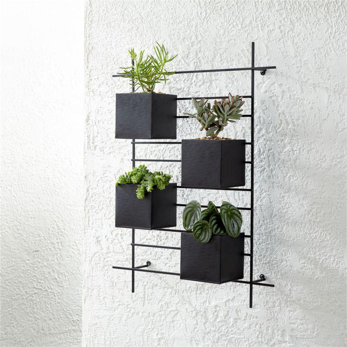 4 Box Wall Mounted Indoor/Outdoor Planter - Crate and Barrel Philippines