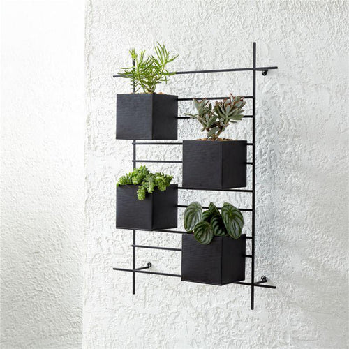4 Box Wall Mounted Indoor/Outdoor Planter - Crate and Barrel Philippines