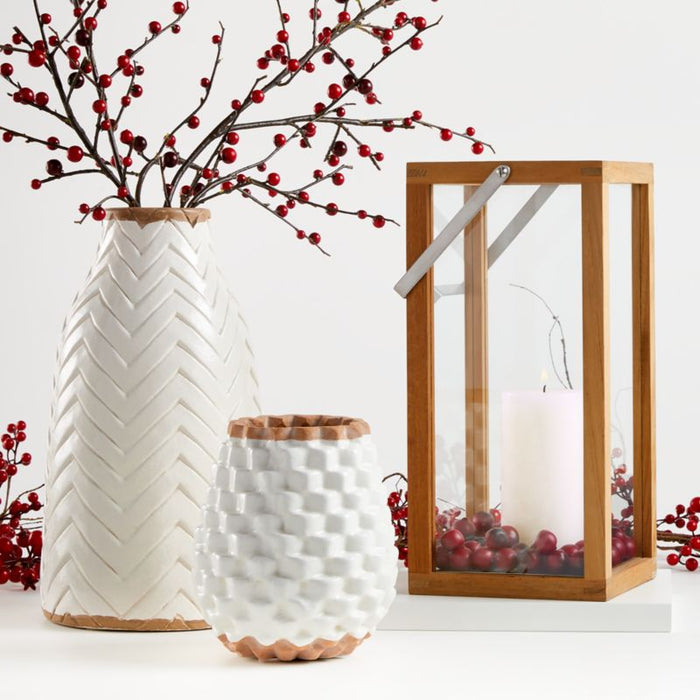 4"x6" White Pillar Candle