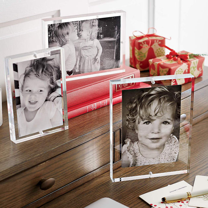 Acrylic 4x6 Block Picture Frame