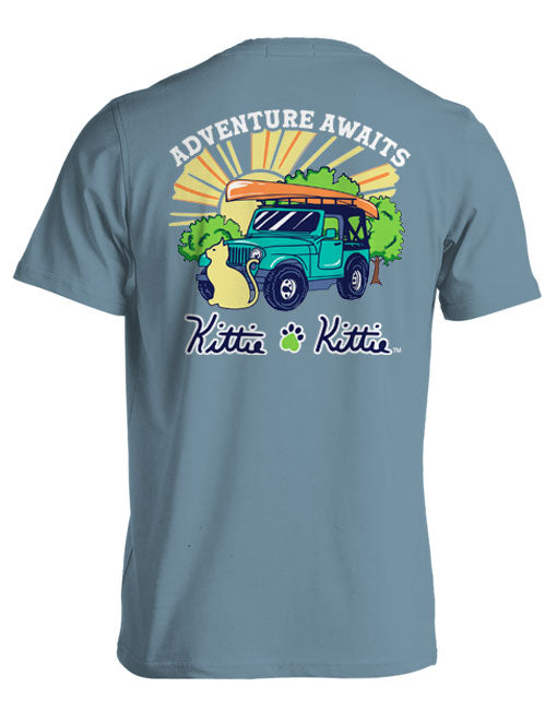 ADVENTURE AWAITS KITTIE KITTIE KITTIE