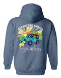 ADVENTURE AWAITS PUP, ADULT HOODIE 2024 PUPPIE LOVE