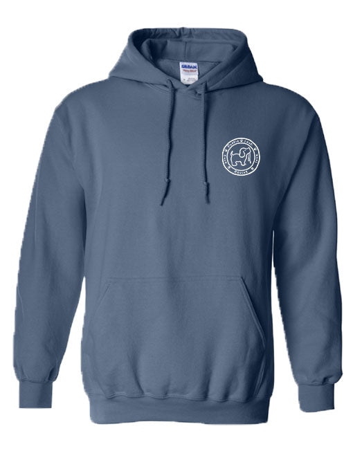 ADVENTURE AWAITS PUP, ADULT HOODIE 2024 PUPPIE LOVE