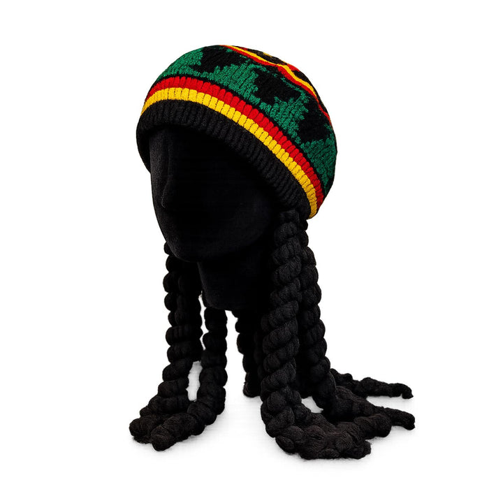 Adventure Trading - Rasta Tam Hat With Dreads
