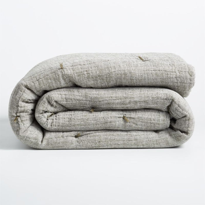 Burnt Green Full/Queen Comforter