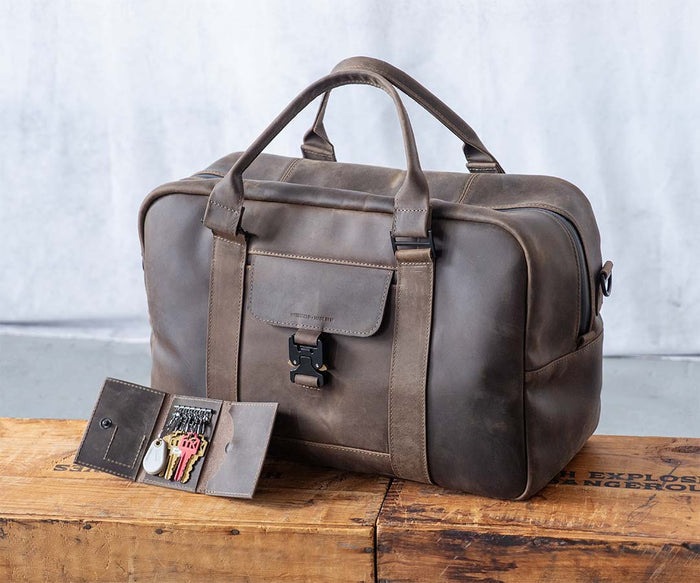 Leather color matches other WaterField bags