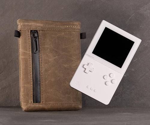 Analogue Pocket Pouch in Waxed Canvas