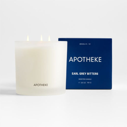 Apotheke Earl Grey-Scented 3-Wick Candle