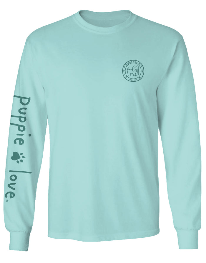 AQUA CAMO PUP, ADULT LS PUPPIE LOVE