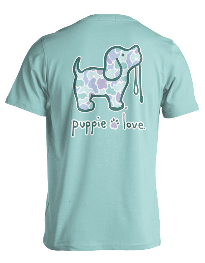 AQUA CAMO PUP PUPPIE LOVE