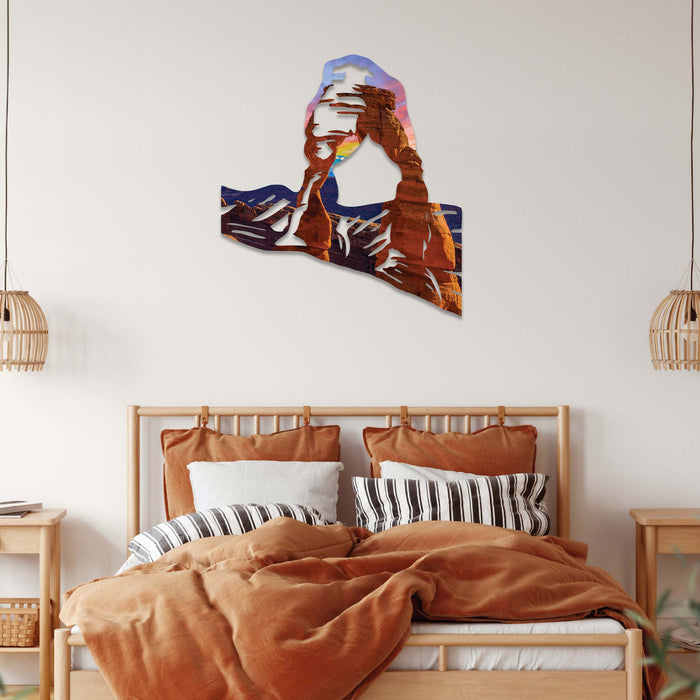 Arches National Park Delicate Arch - Metal Wall Art - MetalPlex