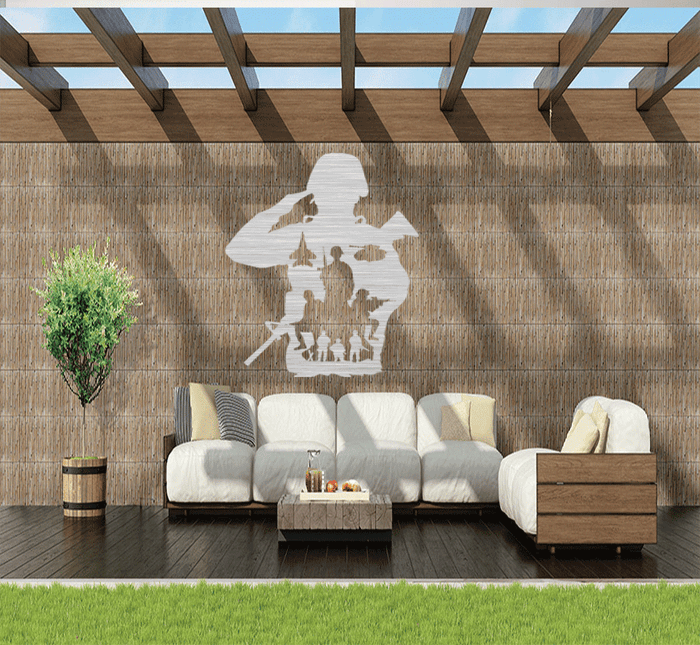 Army- Metal Wall Art