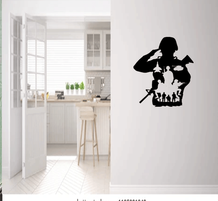 Army- Metal Wall Art