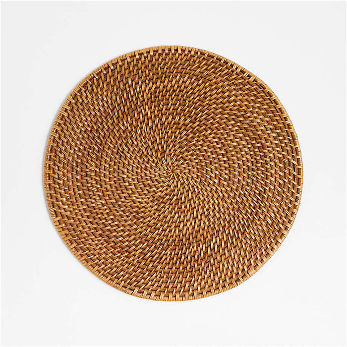 Artesia Honey Round Placemat