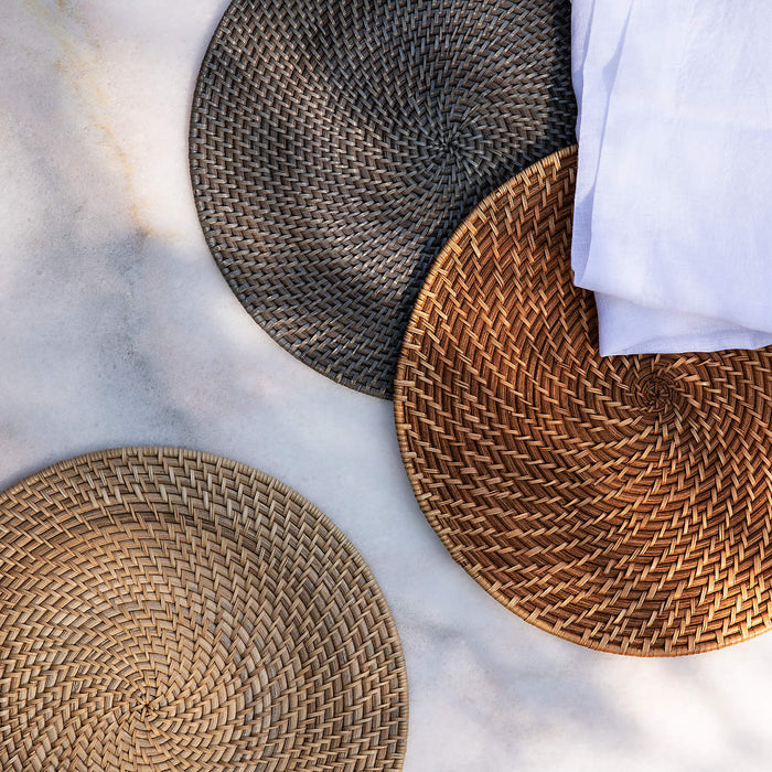 Artesia Honey Round Placemat
