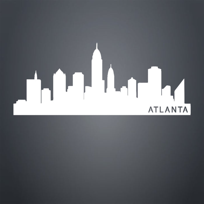 Atlanta Skyline - Metal Wall Art