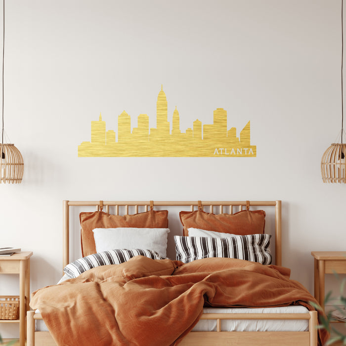 Atlanta Skyline - Metal Wall Art