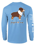 AUSTRALIAN SHEPHERD PUP (RED & WHITE) ADULT LS PUPPIE LOVE