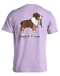 AUSTRALIAN SHEPHERD PUP (RED & WHITE) PUPPIE LOVE