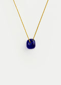 Azaz Dark Blue Glass Bead on Cord