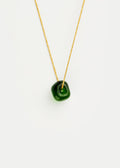 Azaz Green Glass Bead on Cord
