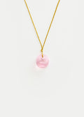 Azaz Pink Glass Bead on Cord