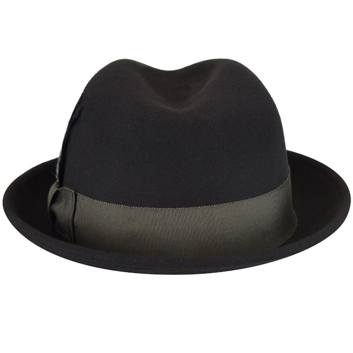 Bailey - Tino LiteFelt® Basalt Fedora - Back