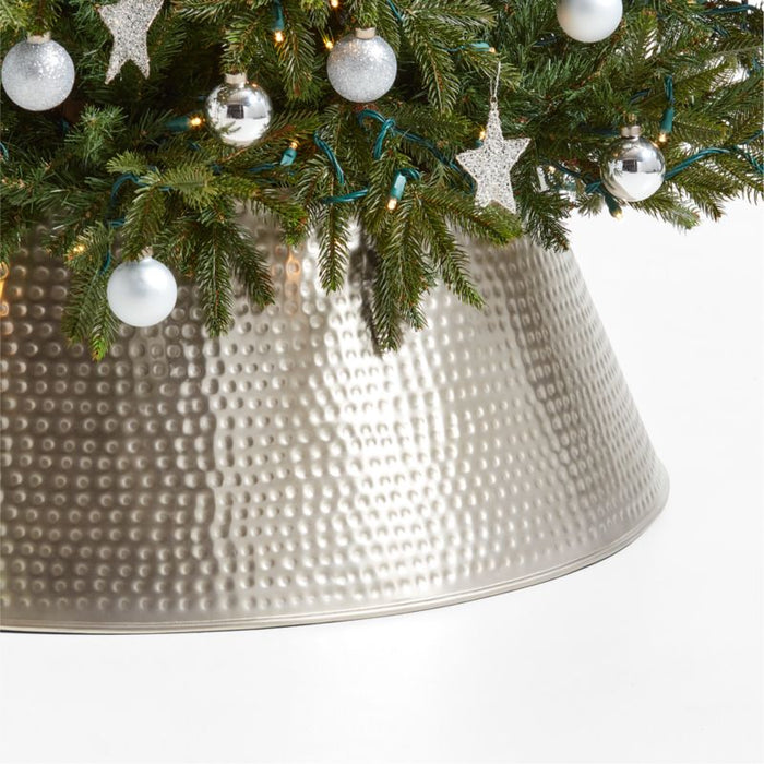 Bash Silver Christmas Tree Collar 34"