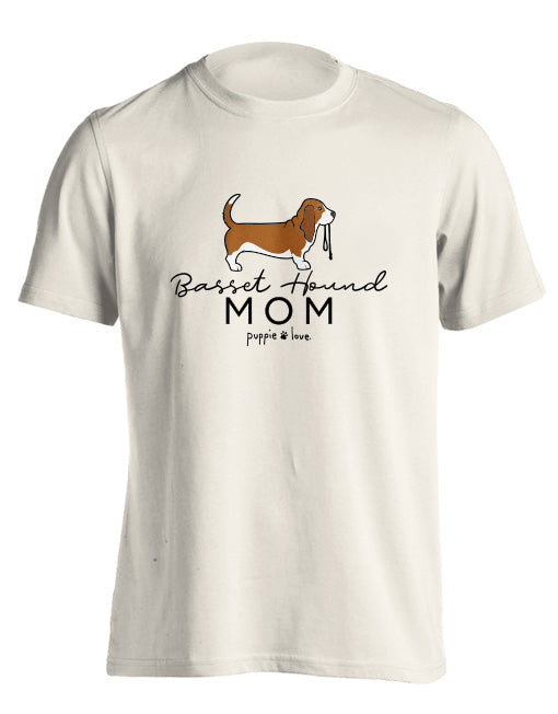 BASSET HOUND MOM (RED & WHITE) PUPPIE LOVE