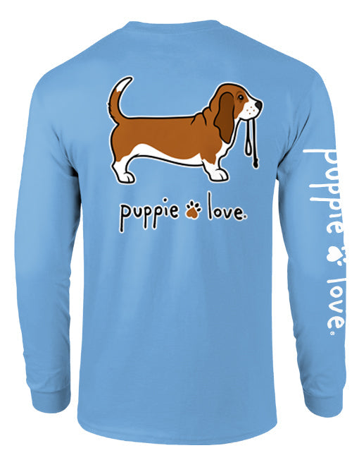 BASSET HOUND PUP (RED & WHITE), ADULT LS PUPPIE LOVE