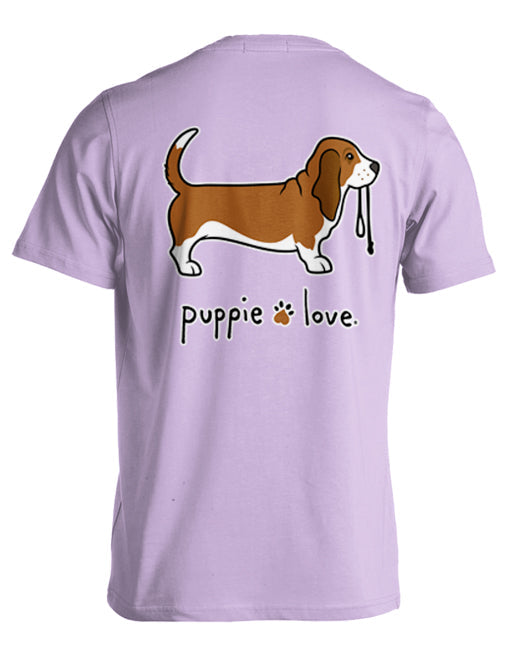 BASSET HOUND PUP (RED & WHITE) PUPPIE LOVE