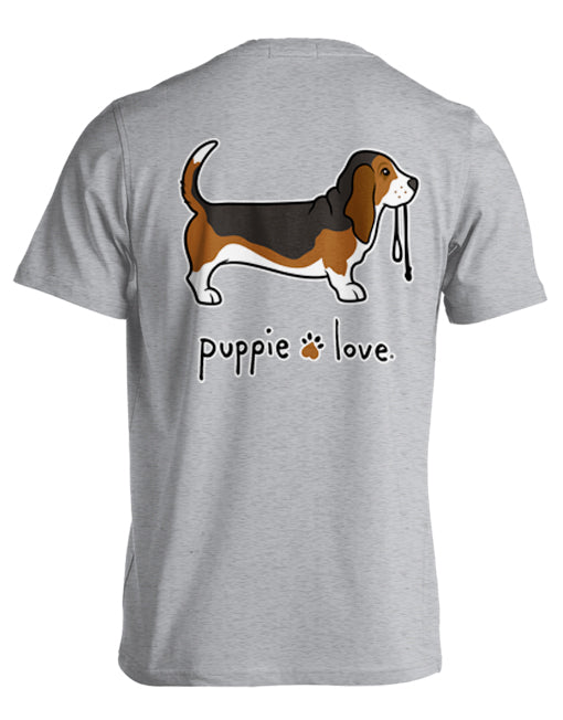 BASSET HOUND PUP (TRI-COLOR) PUPPIE LOVE