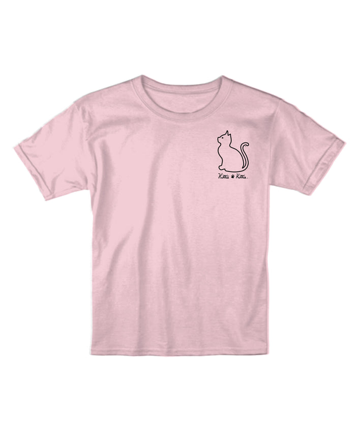 BE KIND AND ALWAYS SHARE KITTIE, YOUTH SS KITTIE KITTIE