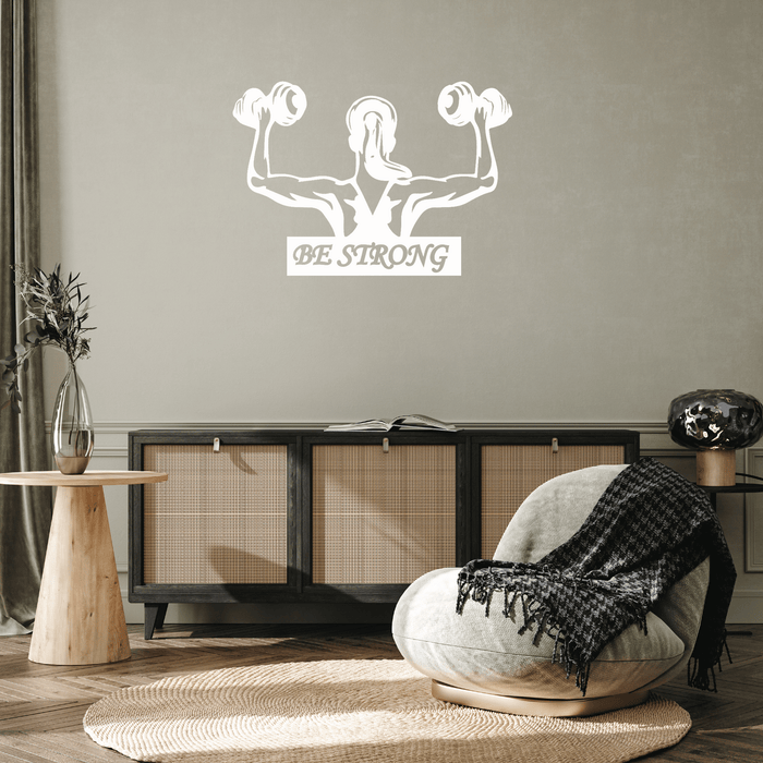 Be Strong - Metal Wall Art - MetalPlex