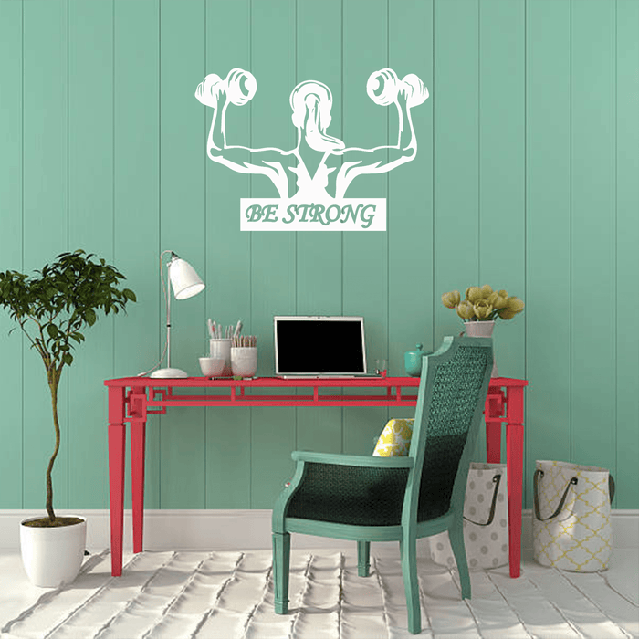 Be Strong - Metal Wall Art - MetalPlex