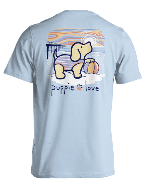 BEACH BALL PUP PUPPIE LOVE