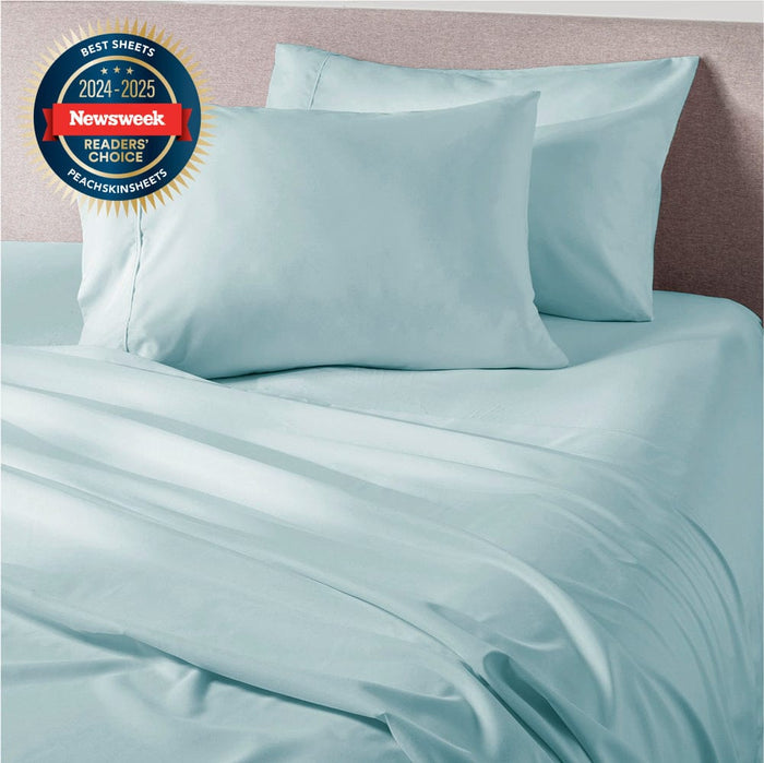 Beach Blue Low Profile Sheet Set For 8"-12" Thin Mattresses