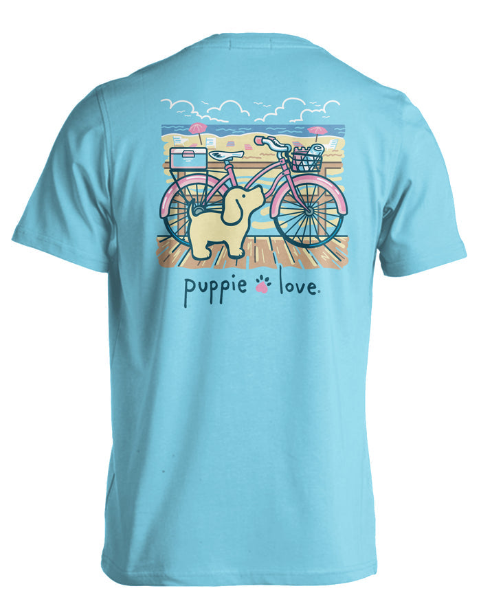 BEACH CRUISER PUP PUPPIE LOVE