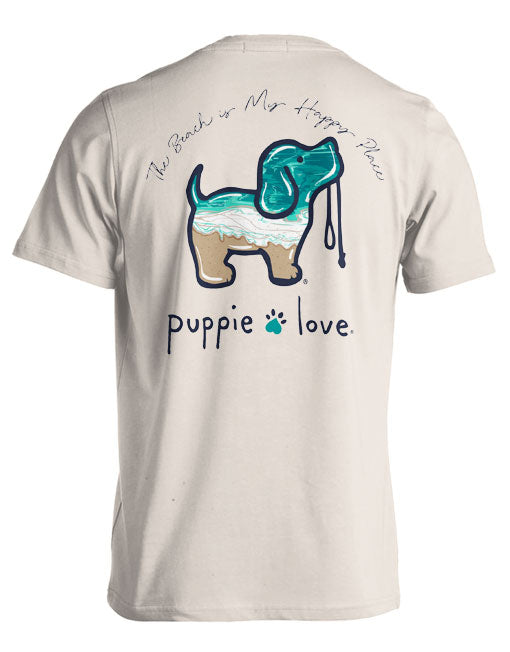 BEACH IS MY HAPPY PLACE PUP (4XL) PUPPIE LOVE