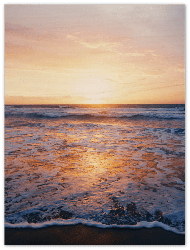 Beach Sunset - Print - MetalPlex
