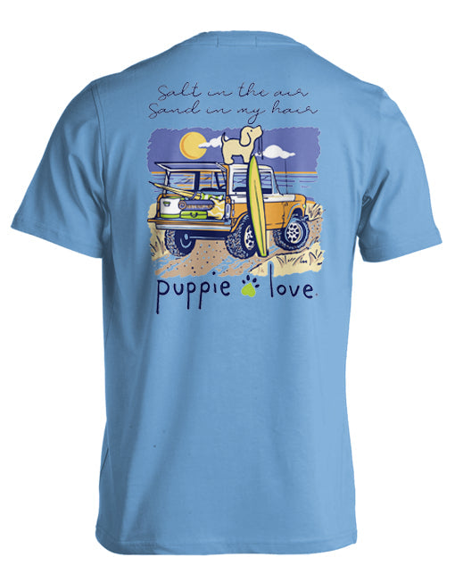 BEACH SUV PUP PUPPIE LOVE